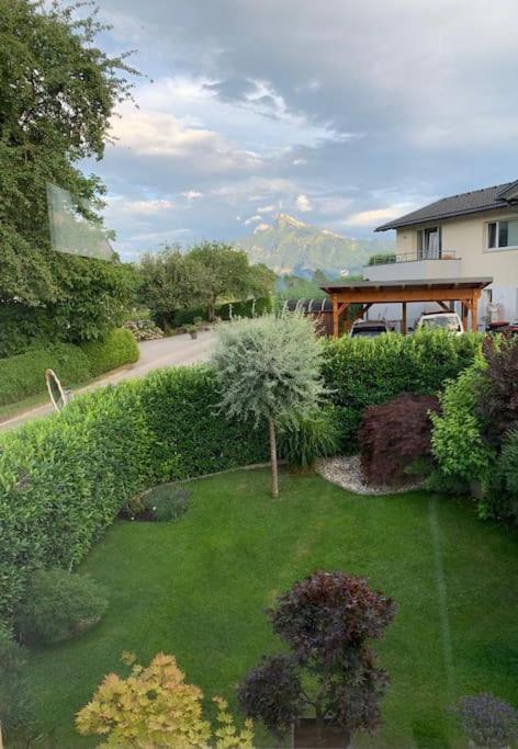 "Ferienhaus Am Mondsee" Mit Direktem Schafbergblick Im Salzkammergut Bei Salzburg 外观 照片