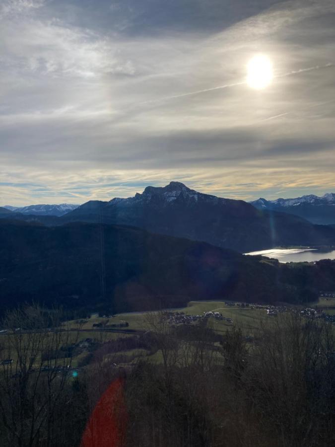 "Ferienhaus Am Mondsee" Mit Direktem Schafbergblick Im Salzkammergut Bei Salzburg 外观 照片